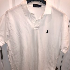 Ralph Lauren Polo Shirt white large